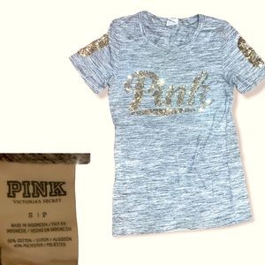Pink by Victoria Secret Bling T-shirt